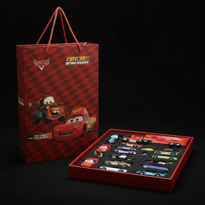 🔥 Zestaw 15 samochodzików „Pełna Kolekcja McQueena”