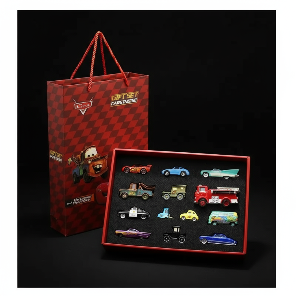 🏎️Zestaw 8 samochodzików „Ekipa Zygzaka”